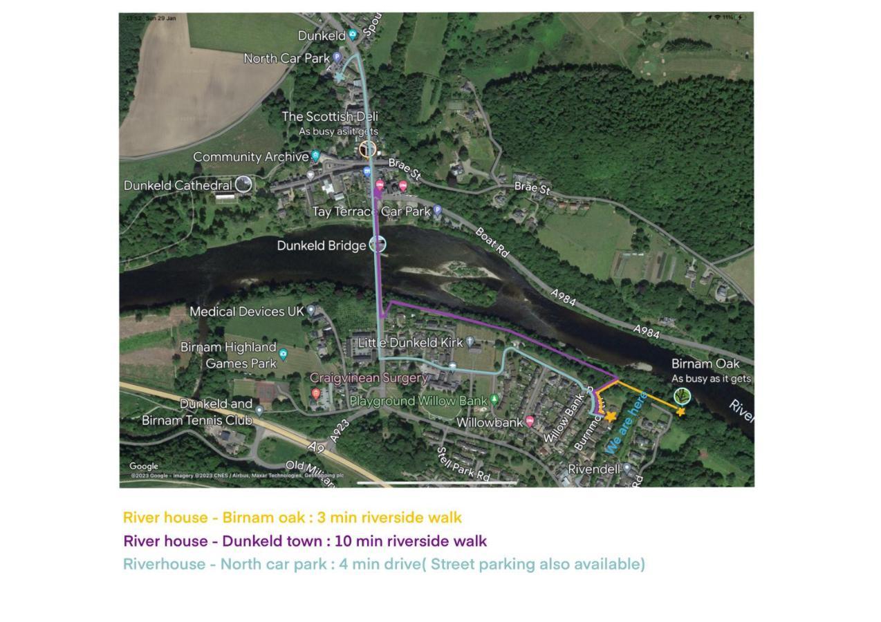River House Birnam Esterno foto