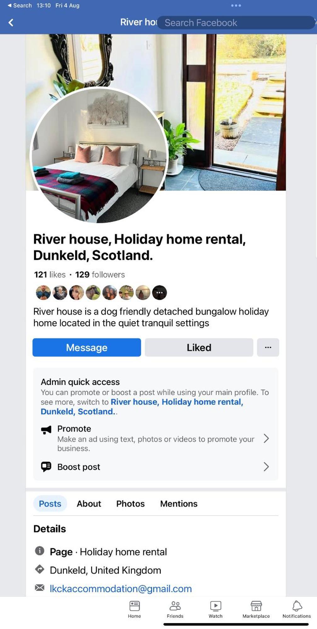 River House Birnam Esterno foto